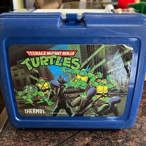 TMNT Blue Action Figure Case